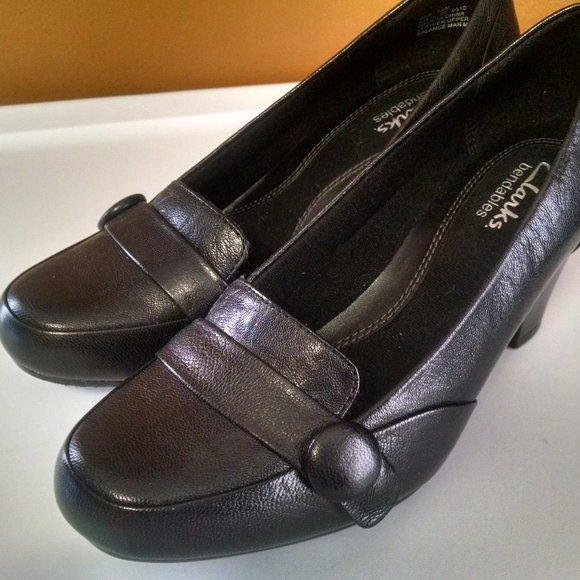 clarks bendables heels